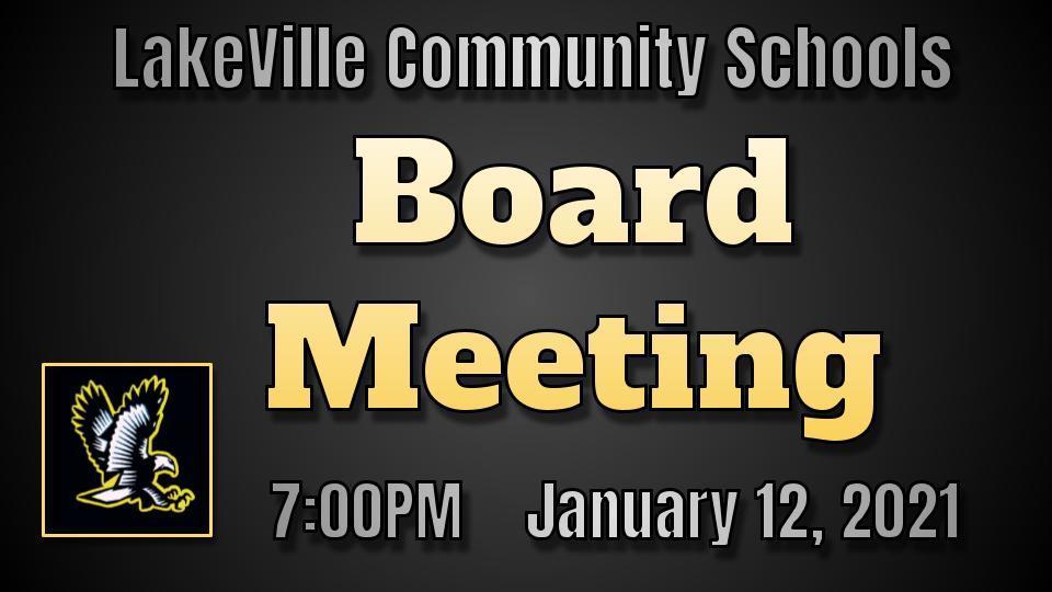 January 12 board meeting