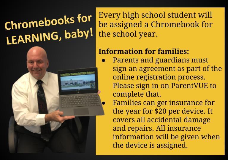 Chromebooks for HS students