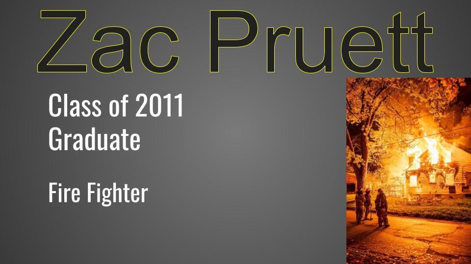 alumni spotlight - Zac Pruett